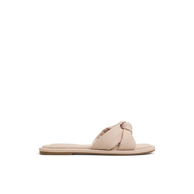 Apricot Other Beige Women's Flat Sandals