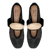 Berkely Open Black Women's Ballerinas