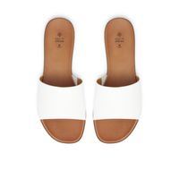 Birdie Blanc Femmes Claquettes | Boutique Spring Canada