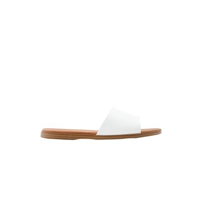 Birdie Blanc Femmes Claquettes | Boutique Spring Canada