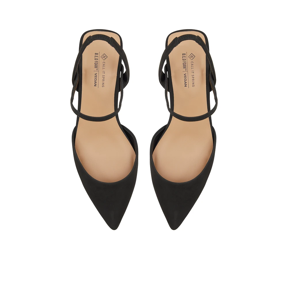 Breena Black Women's Kitten heels