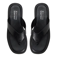 Buena Black Women's Flat Sandals