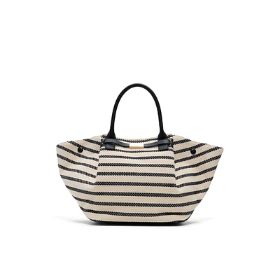 Caitlinn Black/White Women's Totes