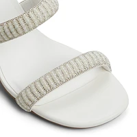 Calianaa White Women's Mule Sandals