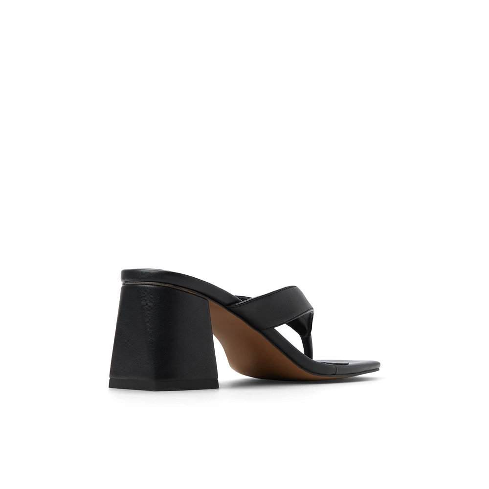 Calii Black Women's Mule Sandals