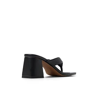 Calii Black Women's Mule Sandals
