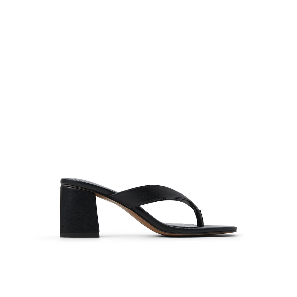 Calii Black Women's Mule Sandals