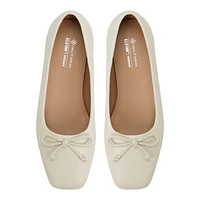 Camiille Bone Women's Ballerinas