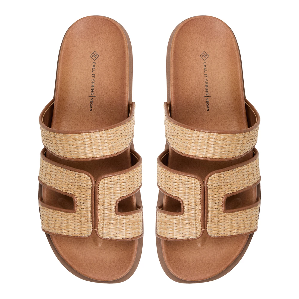 Casablancaaa Naturel Femmes Claquettes | Boutique Spring Canada