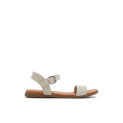 Cassiane Gris Clair Femmes Sandales à talons plats | Boutique Spring Canada