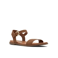 Cassiane Cognac Femmes Sandales à talons plats | Boutique Spring Canada
