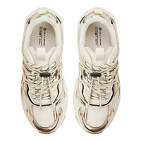 Cielia Gold Women's Athleisure Shoes