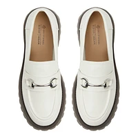 Cluelesss White Women's Loafers