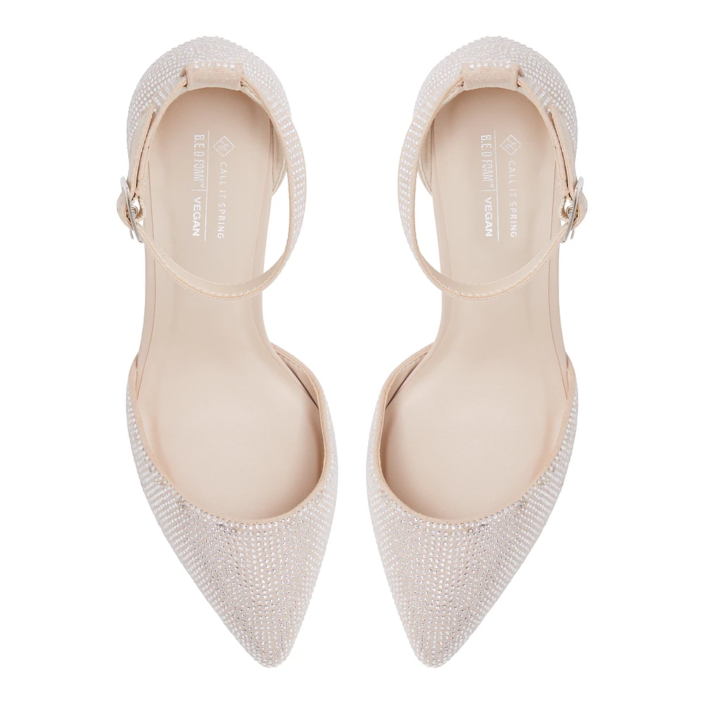 Daliaa Silver Women's Kitten heels