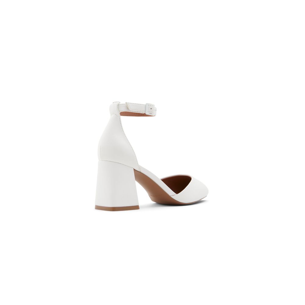 Daliaa Blanc Femmes Talons blocs | Boutique Spring Canada