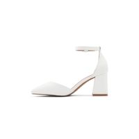 Daliaa Blanc Femmes Talons blocs | Boutique Spring Canada