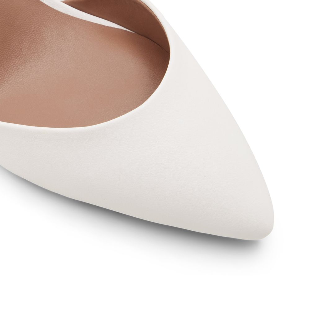 Daliaa Blanc Femmes Talons blocs | Boutique Spring Canada