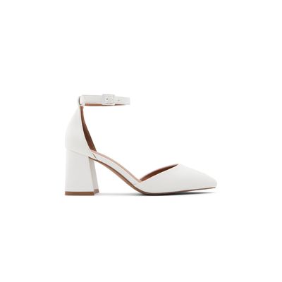 Daliaa Blanc Femmes Talons blocs | Boutique Spring Canada