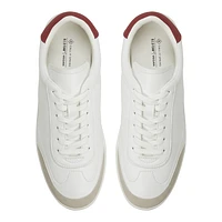 Domenico White Men's Dress Sneakers