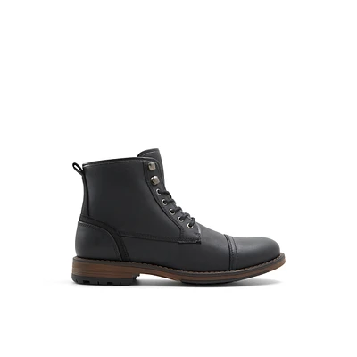 Donovann Autre Noir Hommes Bottes lacees | Boutique Spring Canada