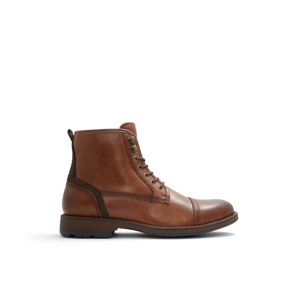 Donovann Cognac Men's Lace-up Boots