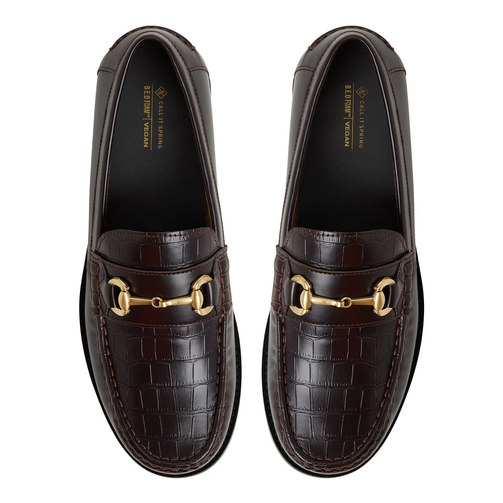 Dulce Dark Brown Men's Loafers