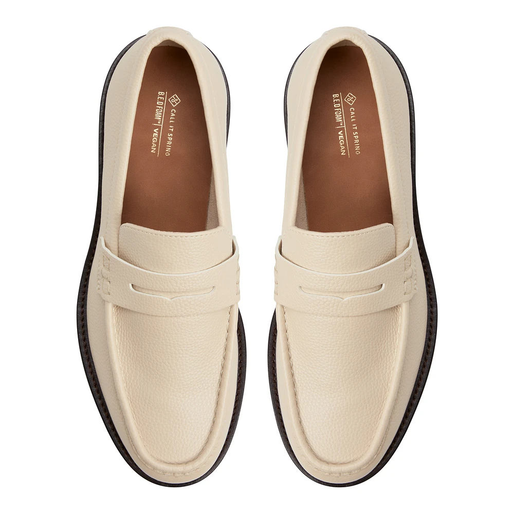 Dumont Beige Men's Loafers