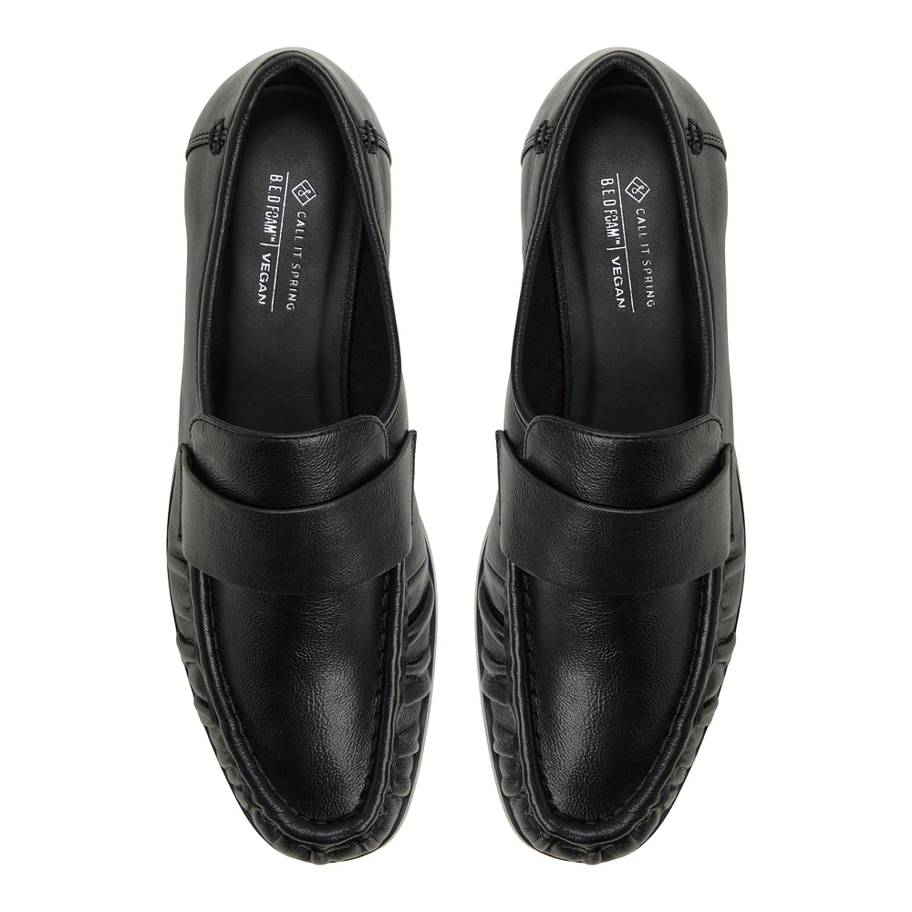 Elowin Black Women's Loafers