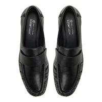 Elowin Black Women's Loafers
