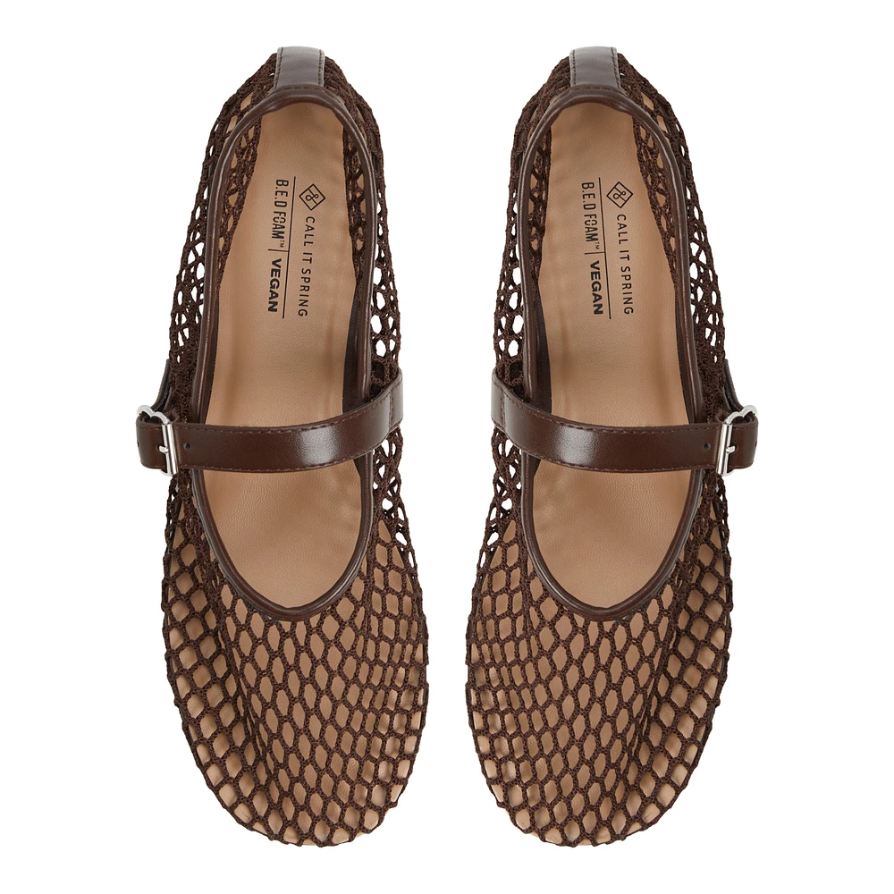 Elyiaa Brown Women's Ballerinas