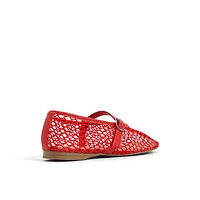 Elyiaa Red Women's  Mary Janes