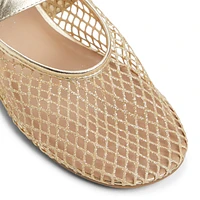 Elyiaa Gold Women's  Mary Janes