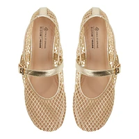 Elyiaa Gold Women's  Mary Janes
