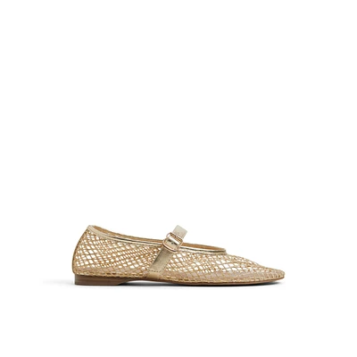 Elyiaa Gold Women's  Mary Janes