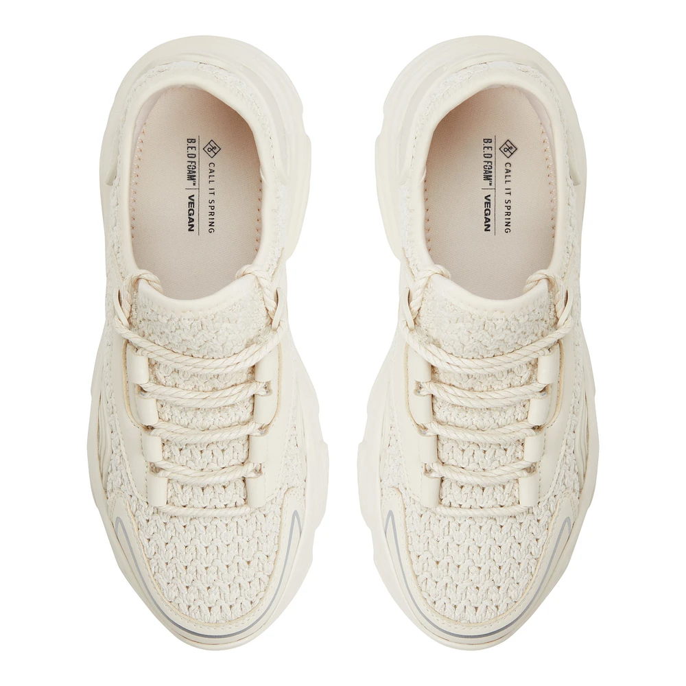 Elyza Bone Women's Raffia