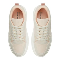 Eviie Light Pink Women's Retro Sneakers