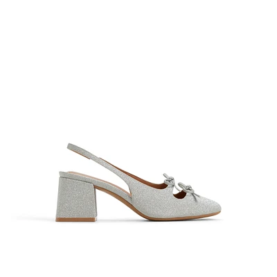 Fille Silver Women's Kitten heels