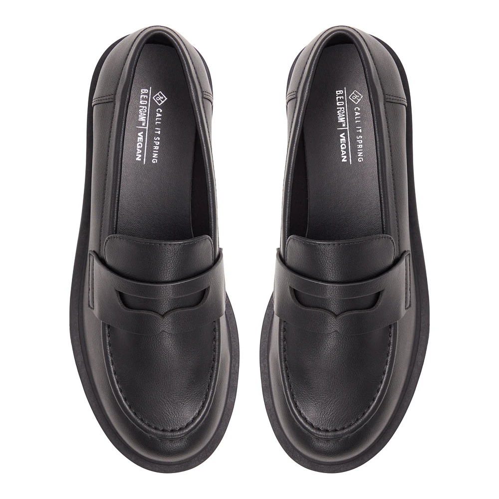 Frankiie Black Women's Loafers