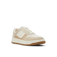 Freshh_h Beige Men's Retro Sneakers