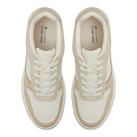 Freshh_h Beige Men's Retro Sneakers