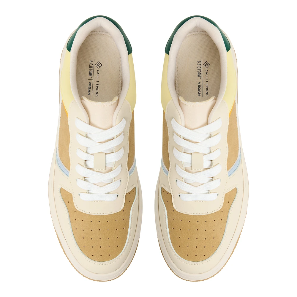 Freshh_h Pastel Multi Men's Low Top Sneakers
