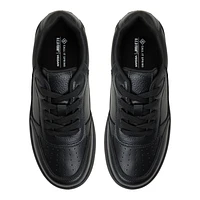 Freshy Black Women's Lace Up Sneakers