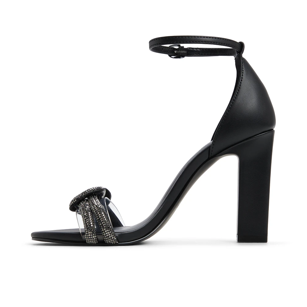 Monroe Black Synthetic Patent Women's Corpcore