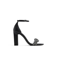 Monroe Black Synthetic Patent Women's Corpcore