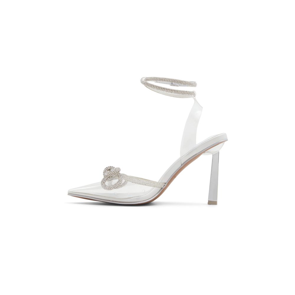 Galaa Argent Femmes Talons hauts a lanieres | Boutique Spring Canada