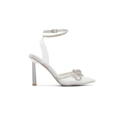 Galaa Argent Femmes Talons hauts a lanieres | Boutique Spring Canada