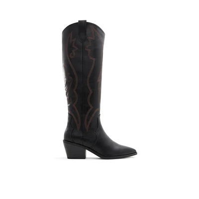 Gena Noir Femmes Bottes hautes | Boutique Spring Canada