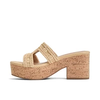 Halerria Natural Women's Mule Sandals