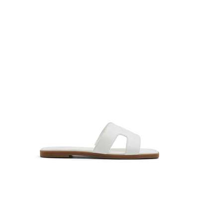 Haylee Blanc Femmes Claquettes | Boutique Spring Canada