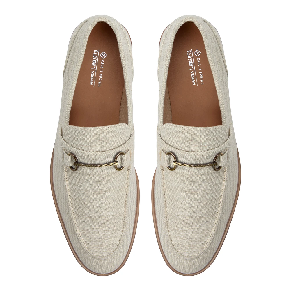 Hearthcliff Bone Men's Loafers